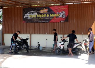 Di Pendopo D’Bringins, 30 MBR Jalankan Usaha Cuci Motor, Laundry, dan Kuliner