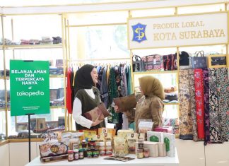 Ketua Dekranasda Surabaya Kolaborasi dengan Tokopedia Jual Produk UMKM Surabaya Kriya Galeri