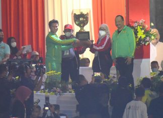 Surabaya Juara Umum Porprov Jatim 2022, Wali Kota Eri Cahyadi Siapkan Bonus Rp 32 Juta Bagi Peraih Medali Emas