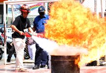 BPBD Surabaya Gelar Simulasi Penanganan Bencana di Rusunawa