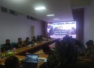 Pembinaan Teknis di Lingkungan Korem 083/Baladhika Jaya
