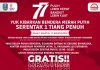Pemprov Jatim Bagikan 77 Ribu Bendera Merah Putih Gratis, Gubernur Khofifah : Ayo Kibarkan Merah Putih Satu Tiang Penuh Hingga 31 Agustus