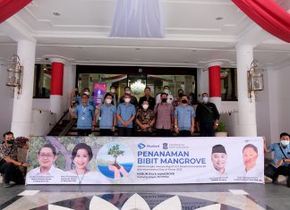 Dukung Konservasi Lingkungan, Pemkot Surabaya Terima 5000 Bibit Mangrove