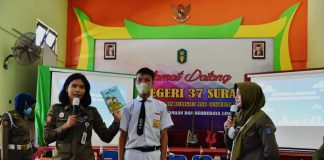 Cegah Tawuran Pelajar, Sahabat Satpol PP Surabaya Goes To School