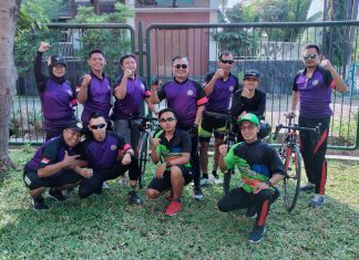 Team Setopan Surabaya, bekerja dan berolah raga bersama