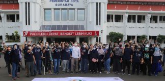 Lewat Gelaran Fun Walk Perdami, Pemkot Surabaya Perkuat Sinergitas Pemberantasan Kebutaan di Surabaya