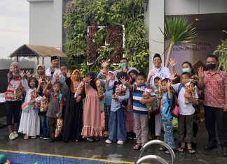 Memperingati hari jadi ke 5, Hotel Swiss-Belinn Airport Surabaya menjamu anak yatim Swiss-Belinn Hotel Airport Surabaya