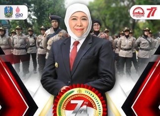 HUT Polwan Ke-74, Gubernur Khofifah Berharap Polwan Semakin Mendapat Porsi untuk Menduduki Jabatan Strategis