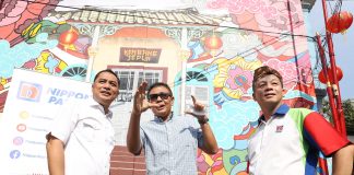 Kawasan Kya-kya Surabaya Disulap seperti Kampung Pecinan di Tiongkok