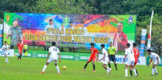 Kontingen Jatim 1 dan 2 Kembali Unggul di Liga Santri PSSI Piala KASAD Liga Santri PSSI Piala Kasad