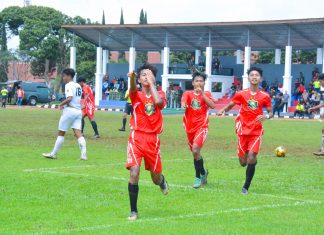 Lawan Kontingen Sulut, Kontingen Jatim 2 Menang Telak 9-0 Liga Santri PSSI Piala Kasad