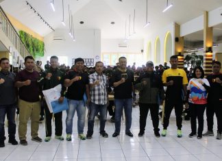 Dankontingen Liga Santri Jatim Bertandang ke Bandung Liga Santri PSSI Piala Kasad 2022