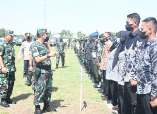 Danrem 082/CPYJ Siagakan Pasukan Menjelang Kunjungan Presiden RI Danrem 082/CPYJ, Kolonel Inf Unang Sudargo