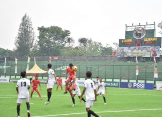 Kontingen Jatim 3 Berhasil Lolos ke Babak Semi Final Liga Santri PSSI Piala Kasad