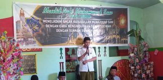 Satgas Yonmek Arya Kemuning Gelar Peringatan Maulid Nabi Bareng Warga Papua Satgas Yonmek Arya Kemuning