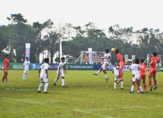 Tim Jatim 3 berhasil Libas Kontingen dari Kepulauan Riau Liga Santri PSSI Piala Kasad