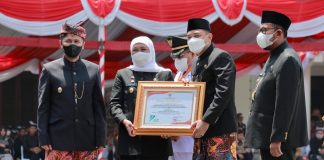 Hari Jadi Provinsi Jatim ke-77, Pemkot Surabaya Sabet Peringkat Pertama ASN Achievement Award Tahun 2022