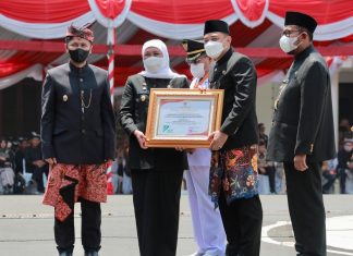 Hari Jadi Provinsi Jatim ke-77, Pemkot Surabaya Sabet Peringkat Pertama ASN Achievement Award Tahun 2022
