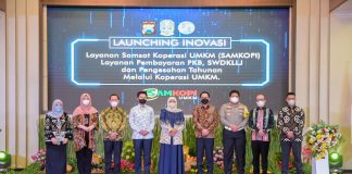 Permudah Akses Pembayaran Pajak Kendaraan Bermotor, Gubernur Khofifah Luncurkan Inovasi SAMKOPI UMKM