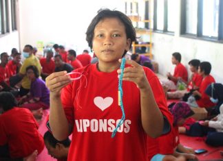 Pemkot Surabaya Latih ODGJ Liponsos Buat Handycraft Pemkot Surabaya