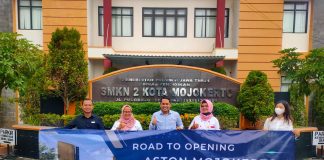 Silaturahmi Aston Mojokerto Hotel & Conference Center ke sekolah kejuruan di Mojokerto Aston Inn Mojokerto