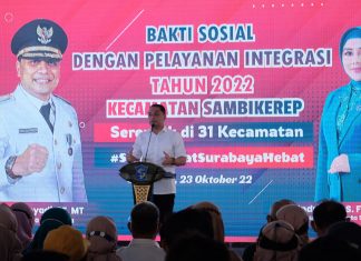 Baksos Layanan Terintegrasi Digelar Minggu, Wali Kota Eri Cahyadi Ingin Banyak Diakses Warga Wali Kota Surabaya Eri Cahyadi