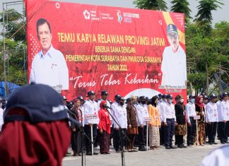 Surabaya Tuan Rumah Temu Karya Relawan PMI se-Jawa Timur, Jadi Ajang Silaturahmi,