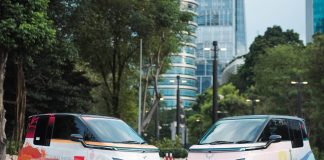 Wuling Gunakan Livery Khusus untuk 300 Air ev yang Menjadi Official Car G20 Summit Wuling