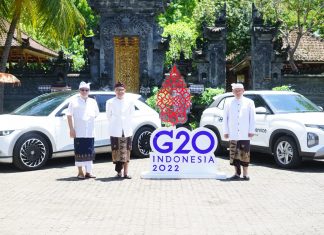 Hyundai Sediakan Hyundai Service Booth Selama Perhelatan G20 Summit 2022 di area Indonesia Tourism Development Corporation G20