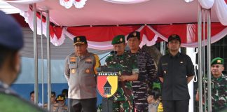 Pangdam V/Brawijaya Pimpin Apel Gelar Pasukan TNI-Polri dan Pemprov Jatim Dalam Rangka Antisipasi Pengamanan KTT G20 Kodam V/Brawiijaya