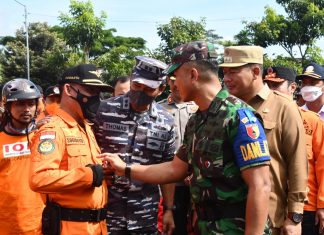 Danrem Baladhika Resmikan Pelatihan Penanggulangan Bencana Hankam