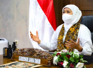 Gubernur Khofifah Sampaikan Belasungkawa untuk Korban Gempa Magnitudo 5.6 di Cianjur Gubernur Jawa Timur