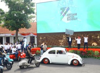 Lewat East Java VW And Vespa Festival 2022, Gubernur Khofifah : Fun, Unity, And Harmony, Jadi Tiga Pasword Indah Cirikan Masyarakat Majemuk di Jatim dan Indonesia East Java Volkswagen (VW) And Vespa Festival 2022
