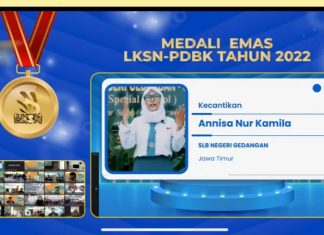 Gubernur Khofifah : Prestasi Membanggakan, Pertama Kalinya Siswa Berkebutuhan Khusus Jatim Juara Umum LKSN PDBK Info Jawa Timur