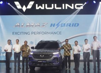 Wuling Meluncurkan Kendaraan Hybrid Pertamanya di Indonesia yakni Almaz Hybrid Wuling