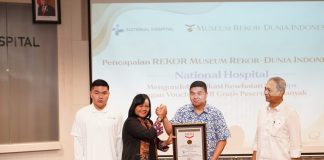 Beri PCR Gratis Buat Masyarakat, National Hospital Raih Rekor MURI National Hospital