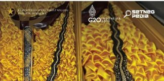 Keris Aeng Tongtong Jadi Souvenir KTT G20, Gubernur Khofifah : Masyarakat Jatim Bangga G20