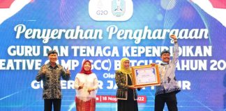 Gubernur Khofifah : Inovatif dan Kreatif Dibutuhkan Guru dan Tenaga Kependidikan untuk Bentuk Siswa Didik Menjadi Game Changer Gubernur Jawa Timur