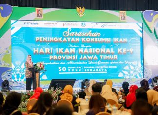 Peringatan Harkannas ke-9, Arumi Bachsin Ajak Forikan Kab/Kota Masifkan Gerakan Makan Ikan di Wilayahnya Arumi Bachsin