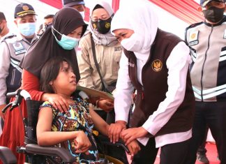 Peringati Hari Disabilitas Internasional, Gubernur Khofifah Tegaskan Komitmen Pembangunan Yang Makin Setara dan Inklusif Gubernur Jawa Timur
