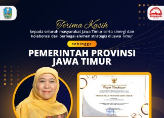 Jatim Raih Raih Skor IPK 62.15 pada Kategori Urusan Ketenagakerjaan Besar Terbaik Kedua dari Kementrian Ketenagakerjaan Gubernur Jawa Timur