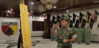 Mayjen TNI Farid Makruf, M.A, Resmi Menjadi Warga Kodam V/Brawijaya Mayjen TNI Farid Makruf