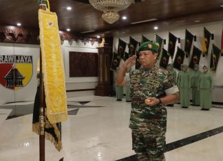 Mayjen TNI Farid Makruf, M.A, Resmi Menjadi Warga Kodam V/Brawijaya Mayjen TNI Farid Makruf
