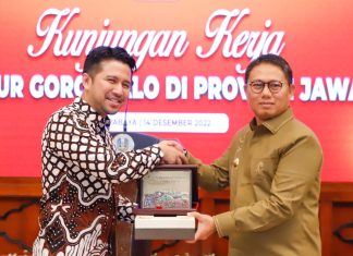 Terima Kunjungan Kerja Pj. Gubernur Gorontalo, Wagub Emil Ajak Perkuat Kerjasama Jatim-Gorontalo Berita Jawa Timur