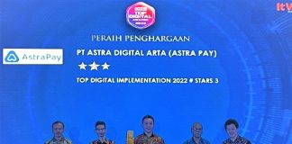 Top Digital Awards 2022: AstraPay Raih Penghargaan di Ajang TI & TELCO Awards Terbesar Tanah Air Astra Pay