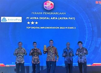 Top Digital Awards 2022: AstraPay Raih Penghargaan di Ajang TI & TELCO Awards Terbesar Tanah Air Astra Pay