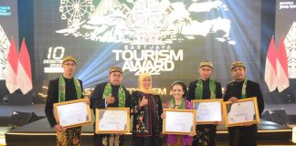 Pada Gelaran East Java Tourism Award (EJTA) Tahun 2022, Gubernur Khofifah Sebut Jadi Momen Pendongkrak PDRB Jatim di Sektor Pariwisata Gubernur Jawa Timur