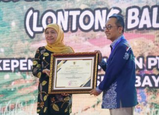 Inovasi Program Lontong Balap Pemkot Surabaya Raih Penghargaan Top 30 Kovablik Jatim 2022 Surabaya Raya