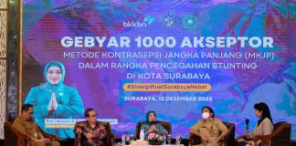 Cegah Stunting di Surabaya, Pemkot Adakan Gebyar 1.000 Akseptor Metode Kontrasepsi Jangka Panjang Surabaya Raya