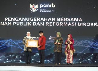 EKO-TREN Sabet Top Terpuji KIPP 2022 KemenPAN-RB, Gubernur Khofifah: Wujud Ikhtiar Sejahterakan Masyarakat Berbasis Pemberdayaan Pesantren Gubernur Jawa Timur